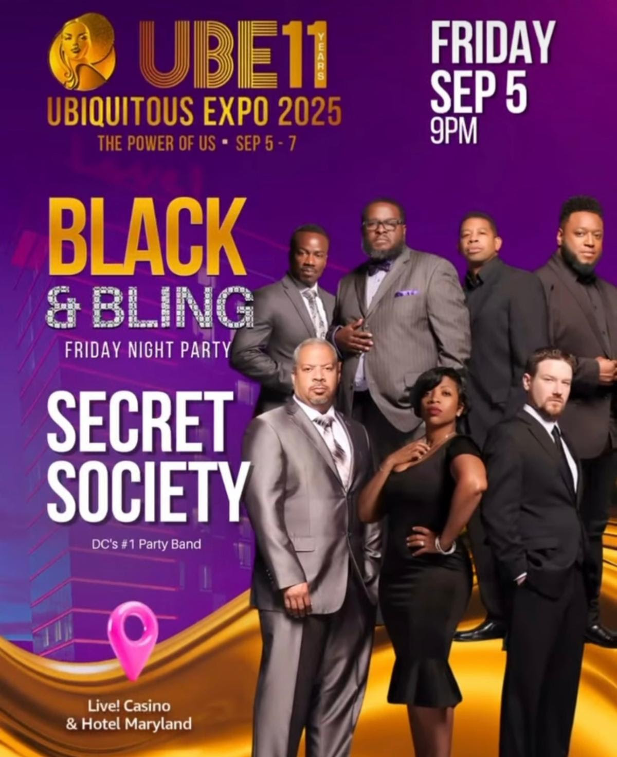Ubiquitous Expo 2025 flyer